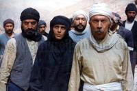 داود رشیدی، سعید راد و آهو خردمند در نمایی از فیلم «مرز»